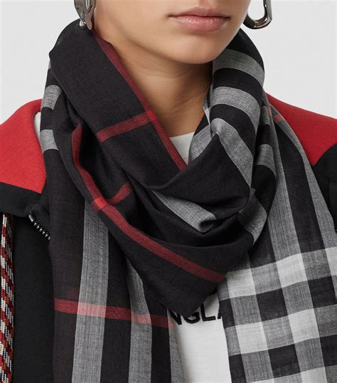 burberry lightweight scarf review|overstock Burberry scarf.